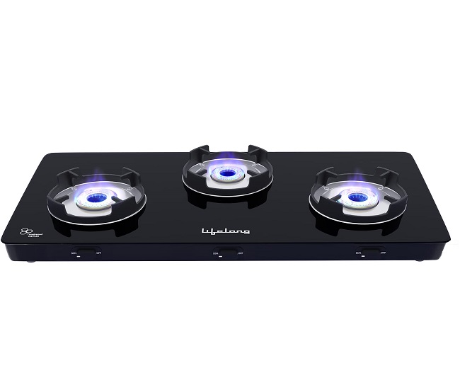 खास भारतीय रसोई के लिए बनाए गए हैं ये Lifelong Gas Stove 3 Burner